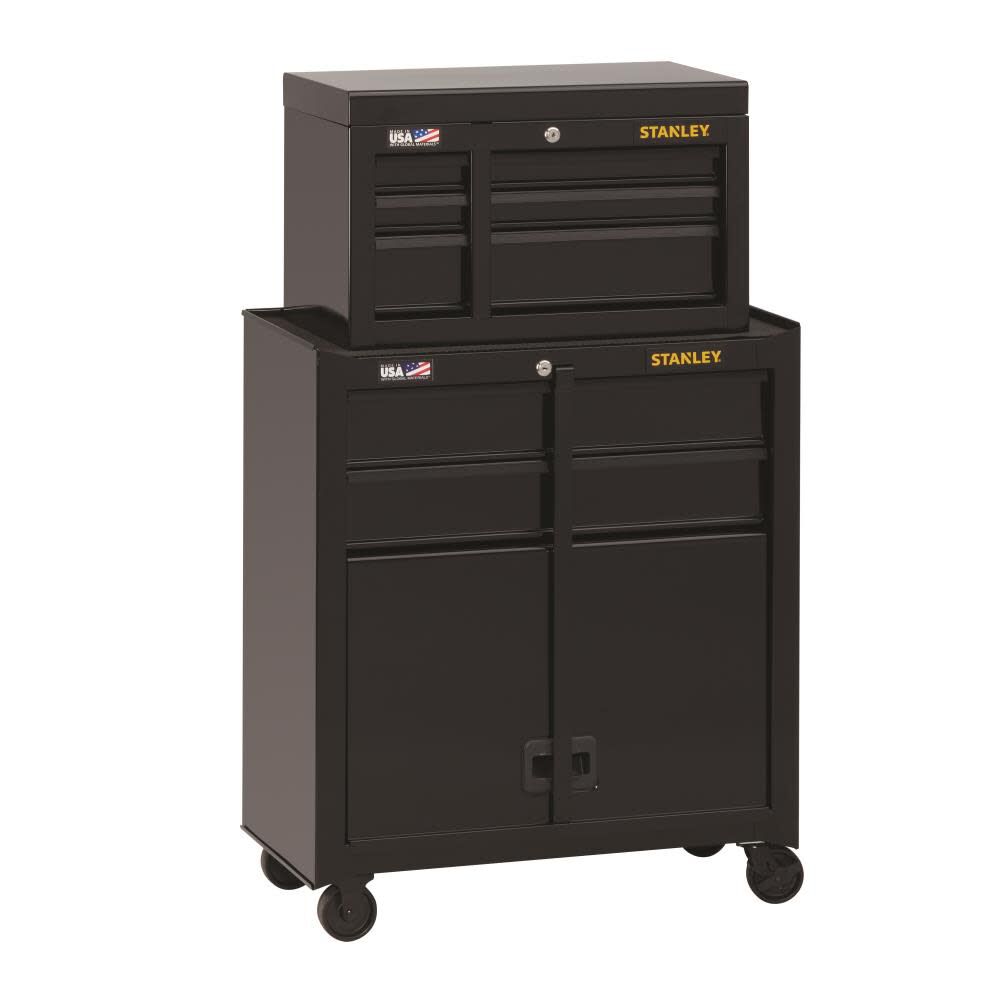 26 in. W 100 Series 5-Drawer Tool Chest & Cabinet STST22656BK