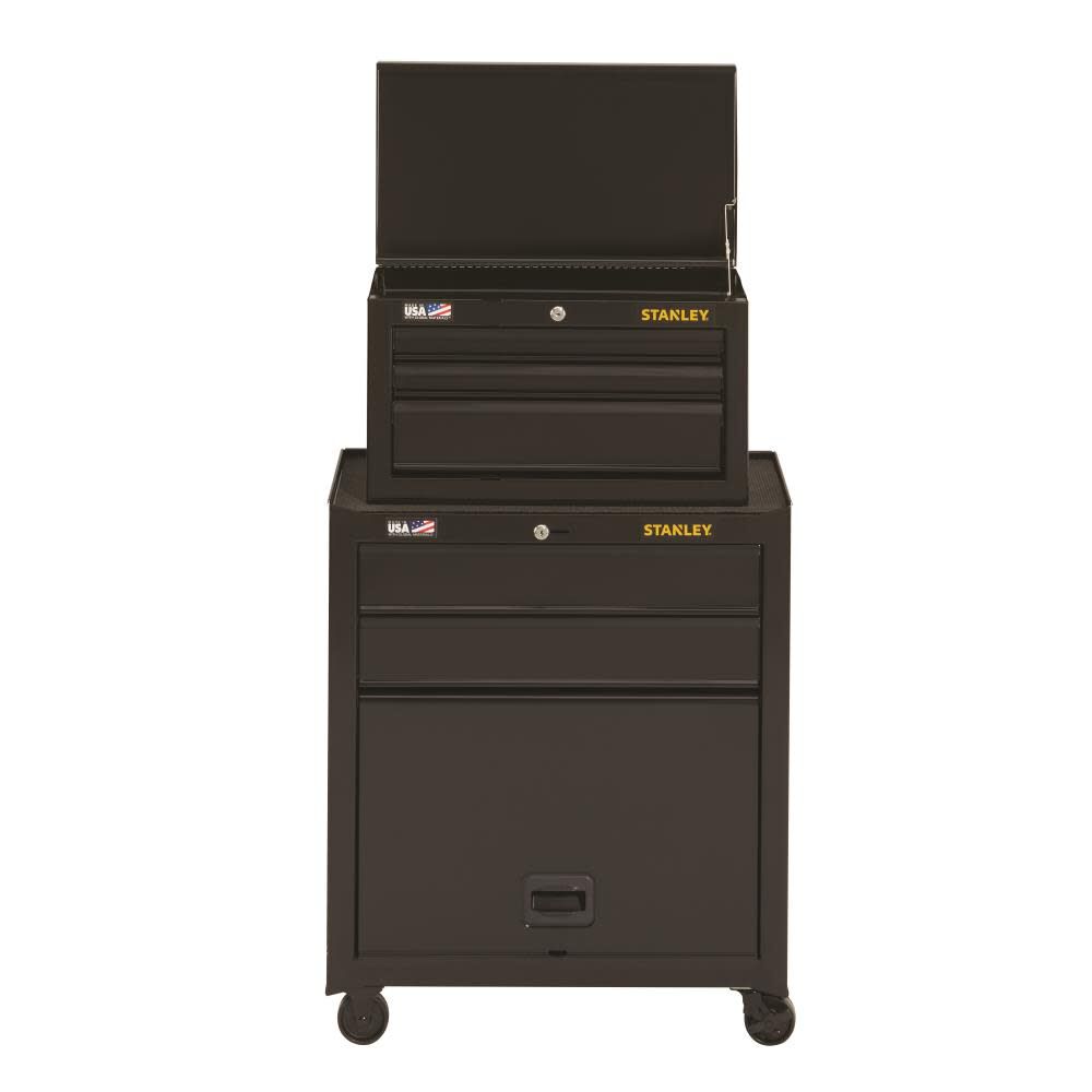 26 in. W 100 Series 5-Drawer Tool Chest & Cabinet STST22656BK