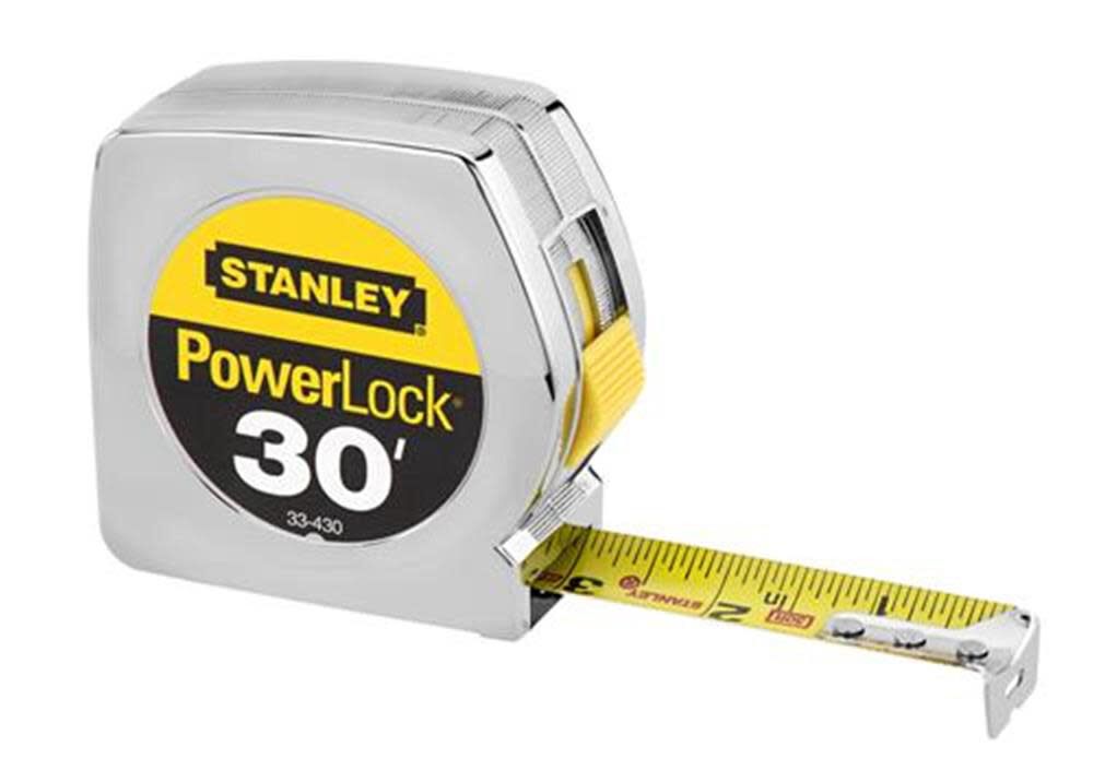 30 ft. x 1 in. PowerLock Classic Tape Measure 33-430