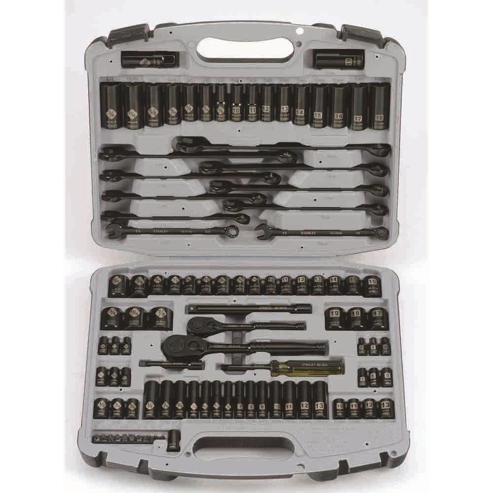 99-Piece Black Chrome and Laser Etched Socket Set 92-839