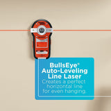 Bullseye Auto-Leveling Laser with Stud Sensor BDL190S