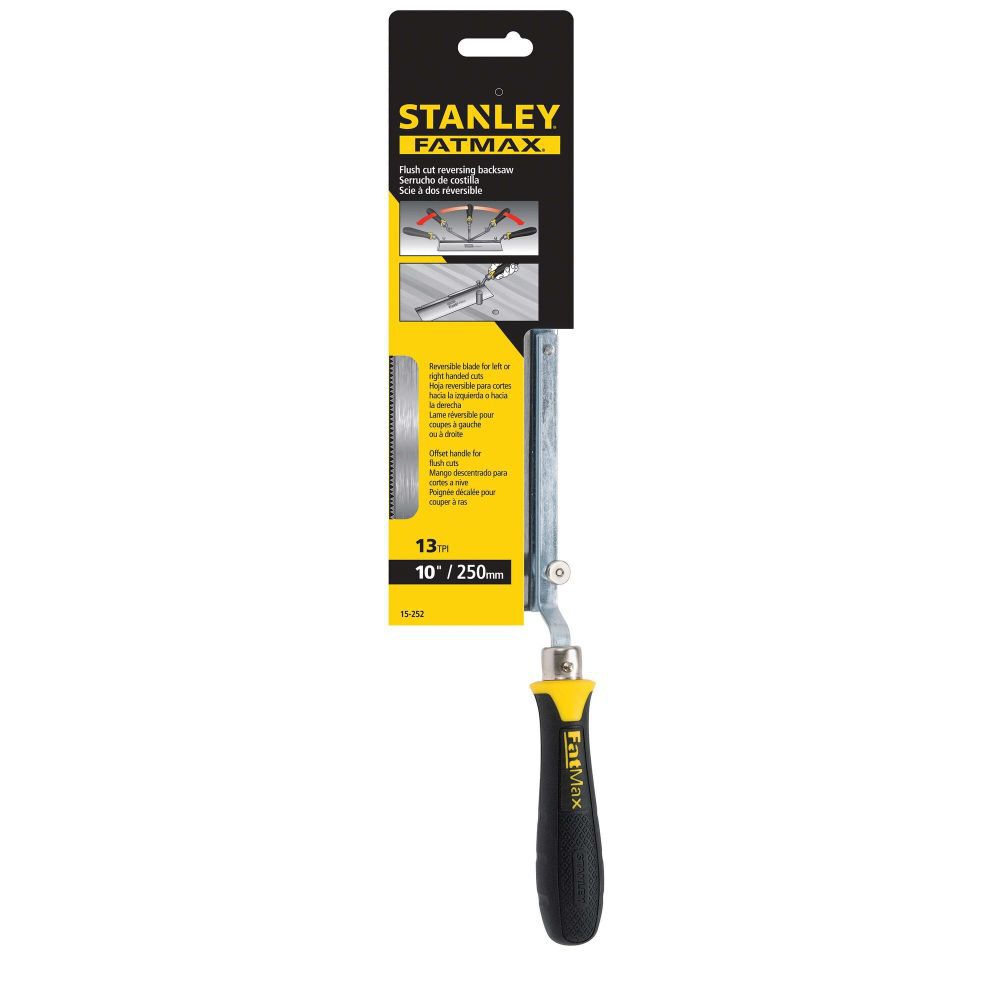 FatMax Reversible Flush Cut Saw 10 in 25212135