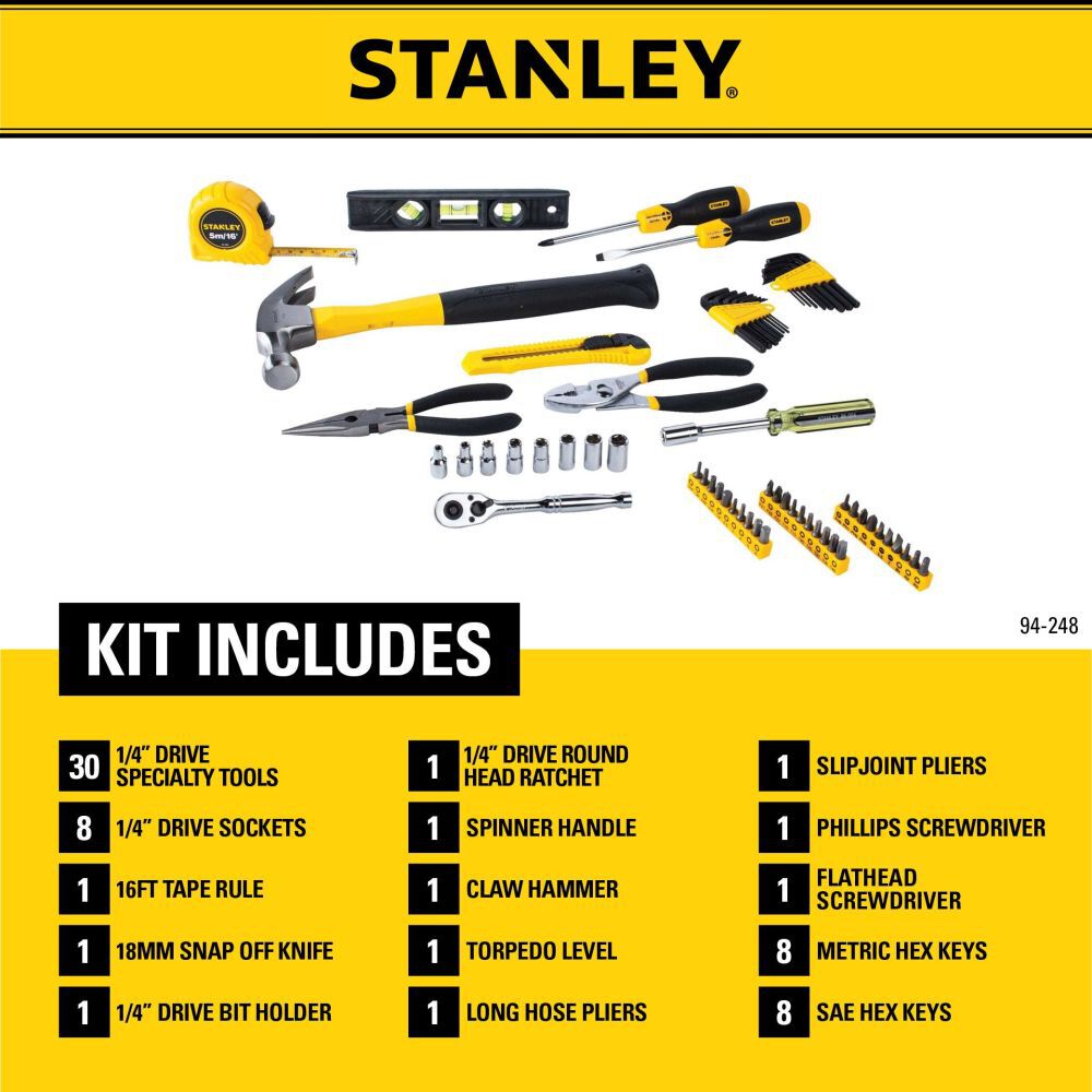 Homeowner's Tool Kit 65pc 94-248