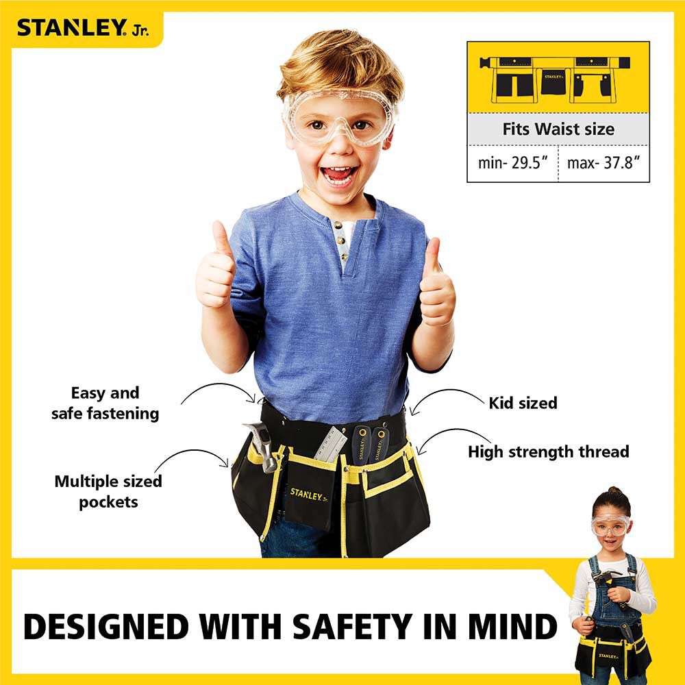 High-Quality Fabric Sturdy Kids Tool Belt T010M-SY