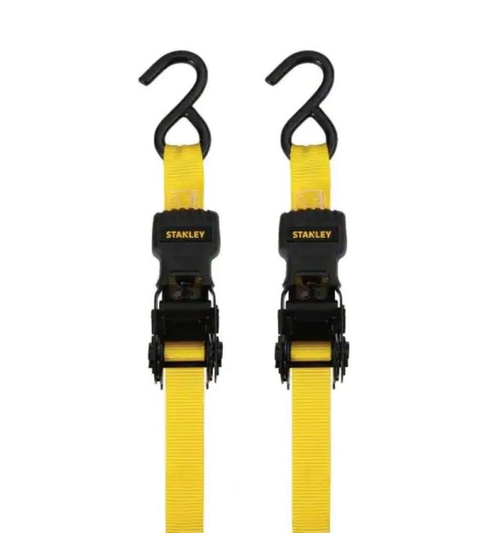 Ratchet Straps 1in X 12' 1500lbs 2pk S10002-12