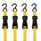 Ratchet Straps 1in X 12' 1500lbs 4pk S10004-12