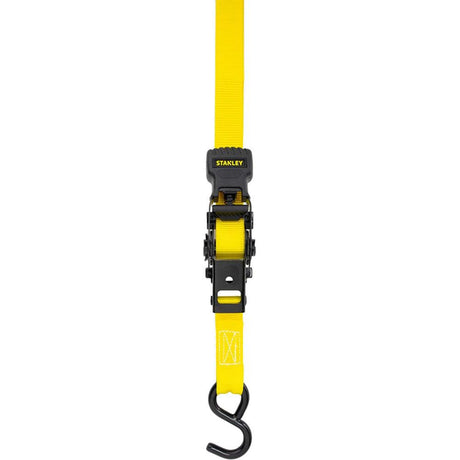 S1000 Ratchet Tie Down Straps 1in x 10' Light Cargo Hauling 1500 lbs Break Strength 8pk S1000