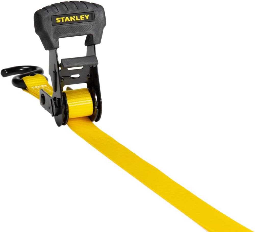 S1006 Ratchet Tie Down Straps 1in x 14' Medium Cargo Hauling 3000 lbs Break Strength 4pk S1006