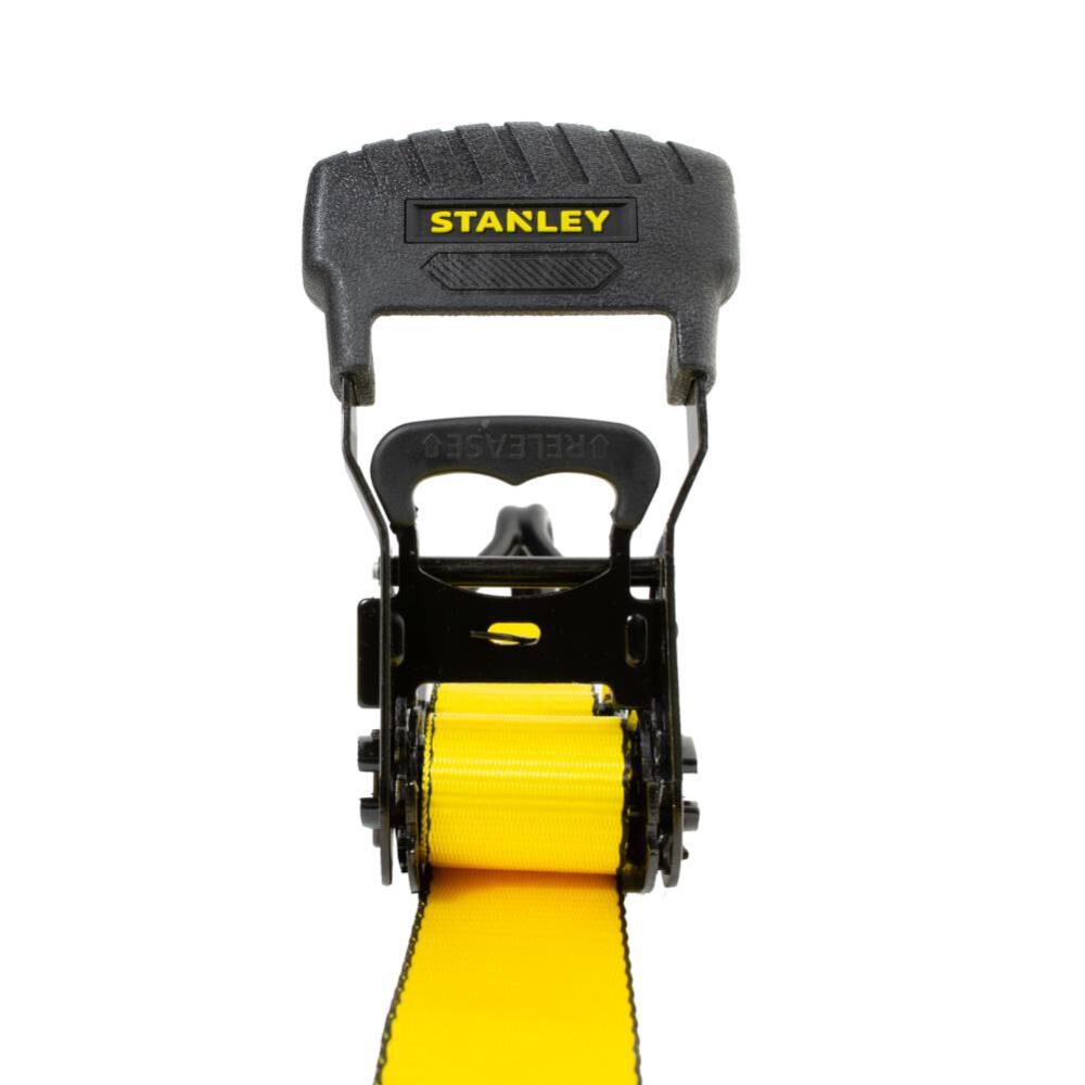 S1007 Ratchet Tie Down Straps 1.5in x 16' Heavy Cargo Hauling 3300 lbs Break Strength 2pk S1007