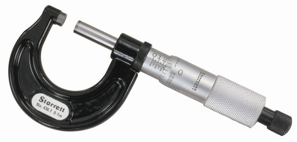 No. 436 Series Outside Micrometers 0-1in Range 67997S