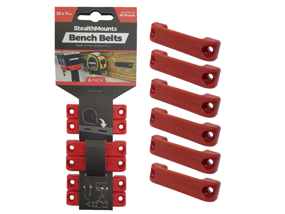 Bench Belt 6pk Red BB-RED-6
