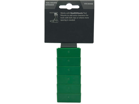 Tool Mount Spacer 6pk Green TMSPACE-GRN-6