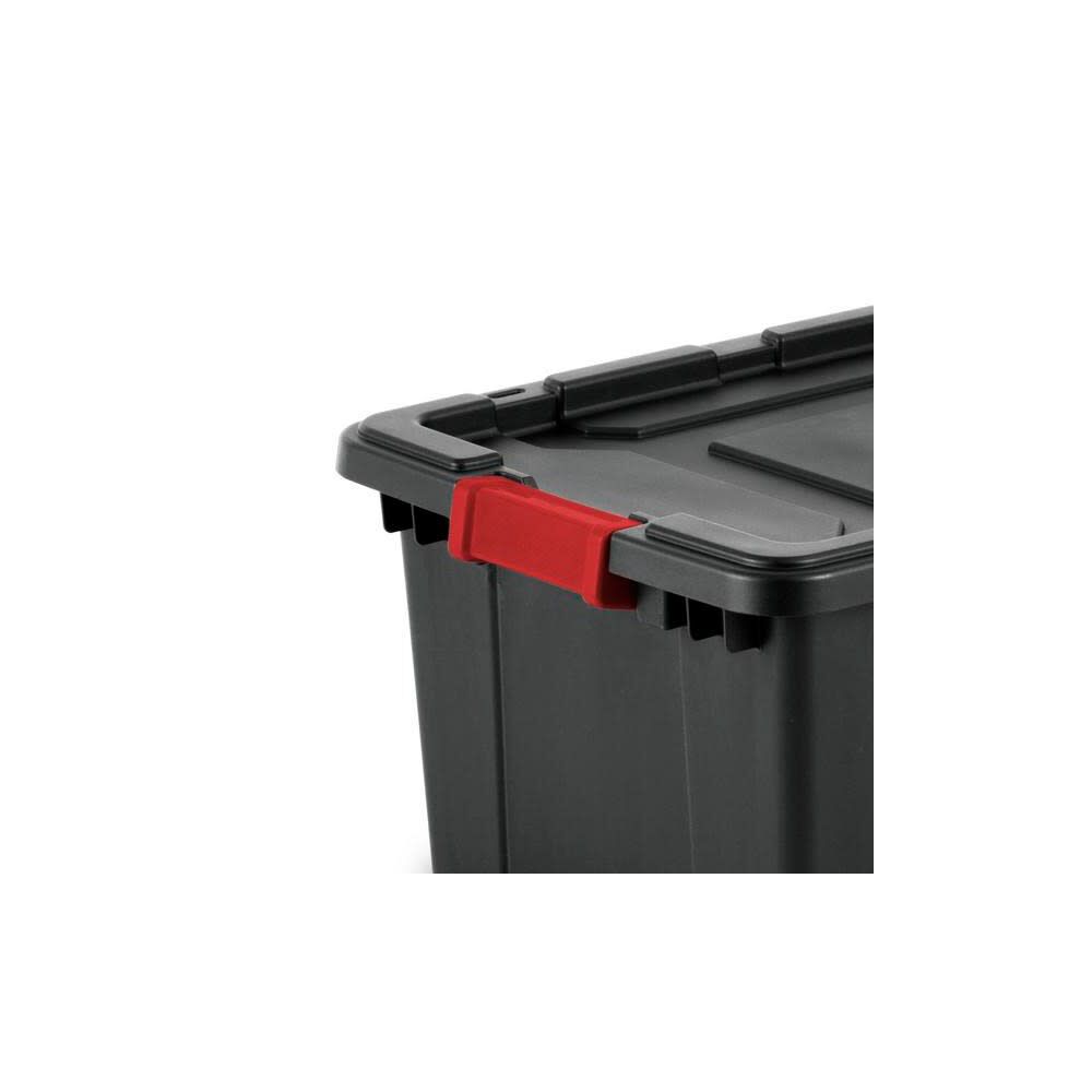 15 Gallon Industrial Tote Black 14649006