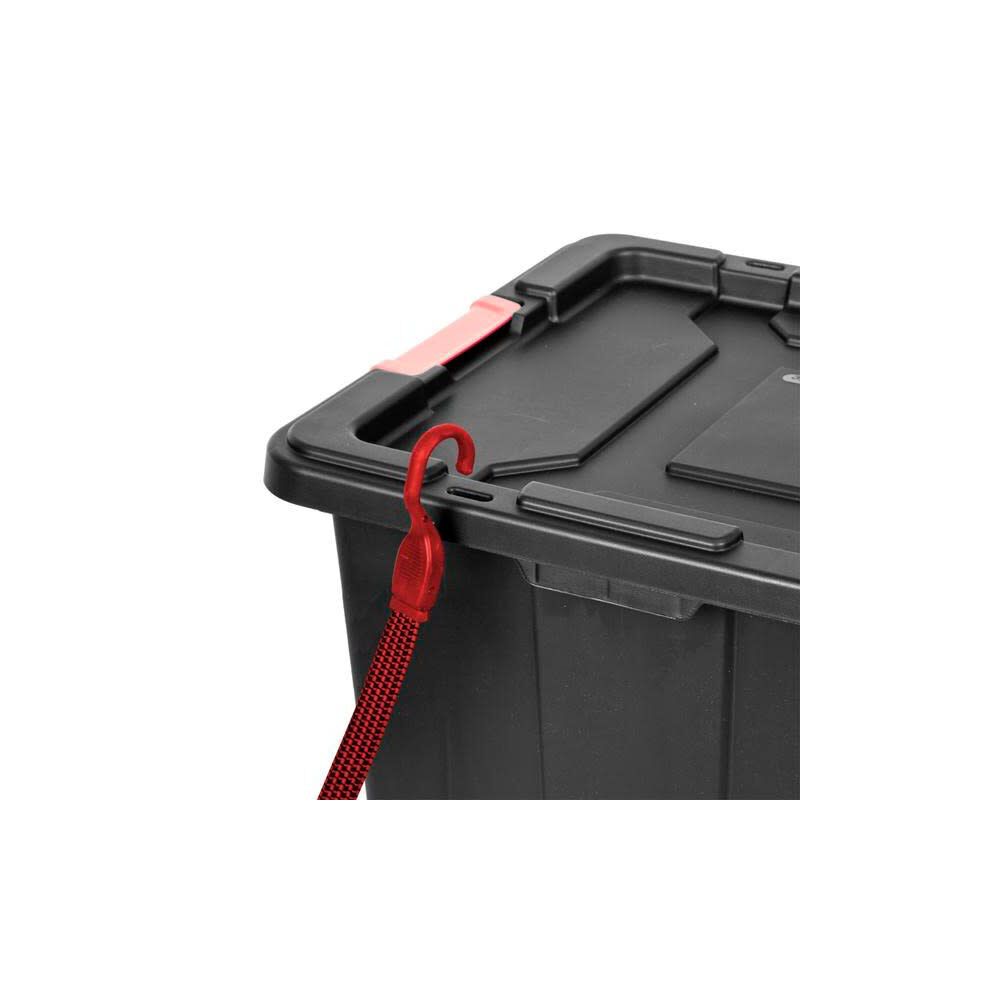 15 Gallon Industrial Tote Black 14649006