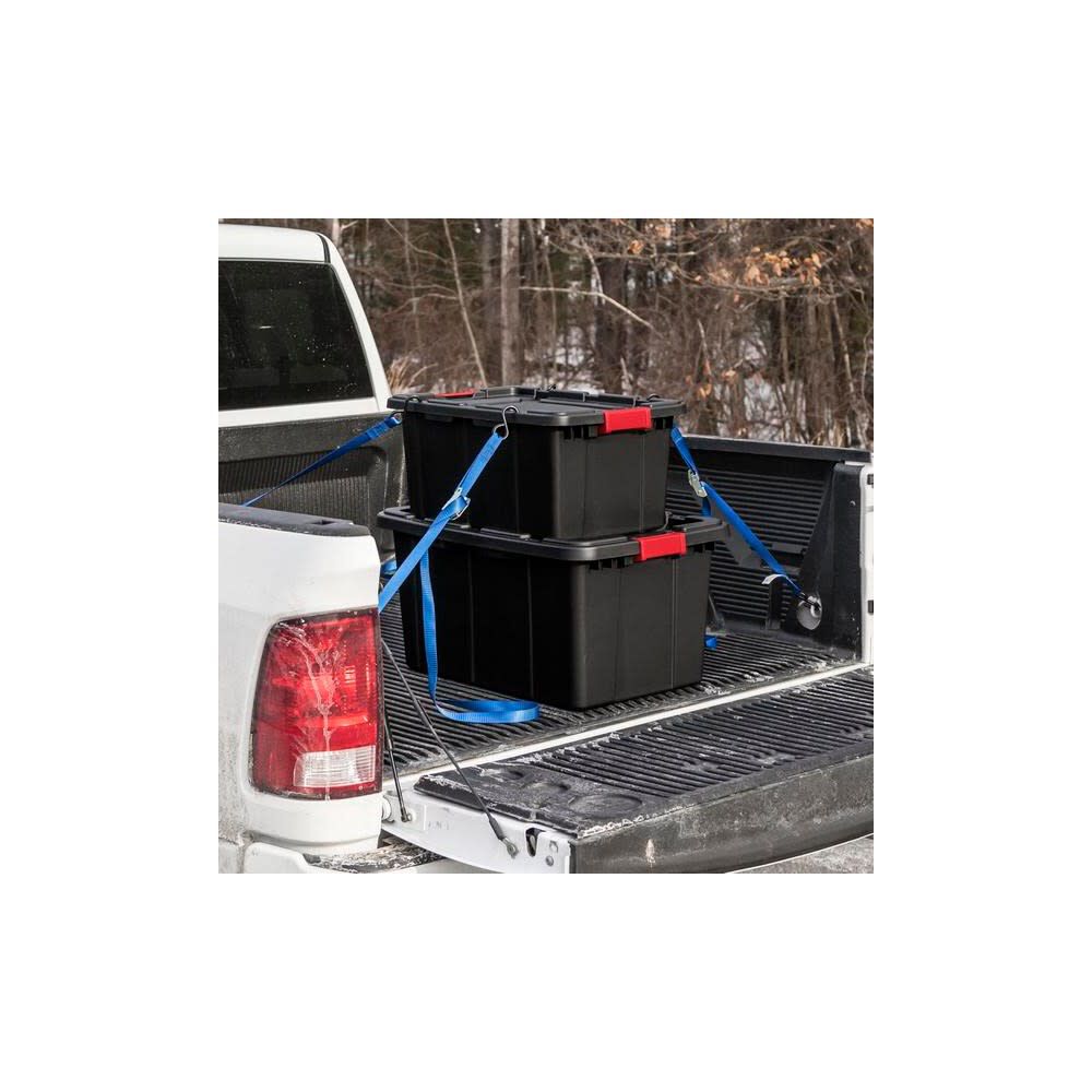 15 Gallon Industrial Tote Black 14649006