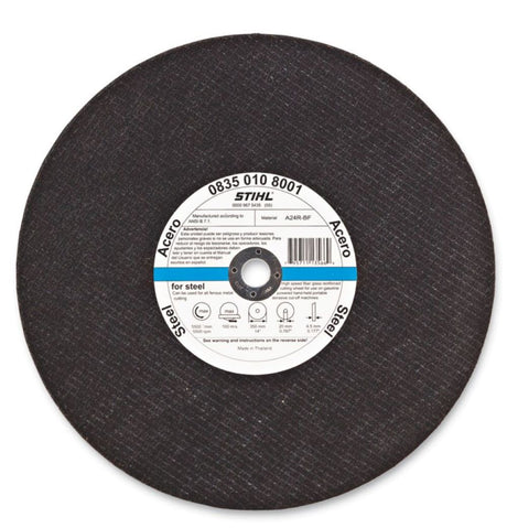 14in Diameter x 4.5 mm Thickness Cut-Off Abrasive Wheel 0835 010 8001