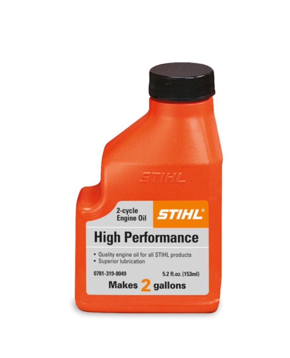 2.6 oz Blue 2-Cycle HP Engine Oil 0781-319-8014