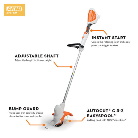 FSA 57 11in 36V Battery Powered String Trimmer with Battery 4522 011 5773 US