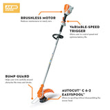 FSA 60 R Cordless Battery-Powered Line Trimmer Kit FA04 011 5741 US