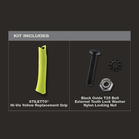 Hi-Vis Yellow Replacement Grip for TRIMBONE Hammer TBRG-Y