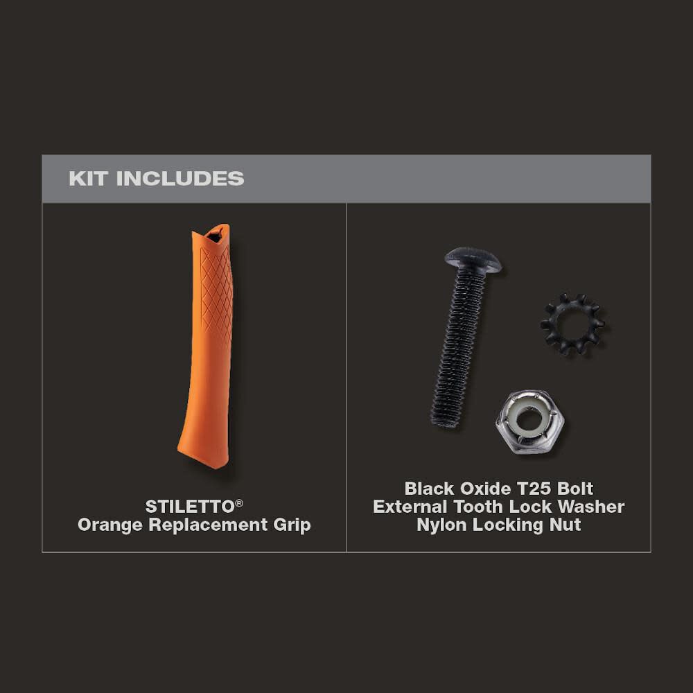 Orange Replacement Grip for TRIMBONE Hammer TBRG-O