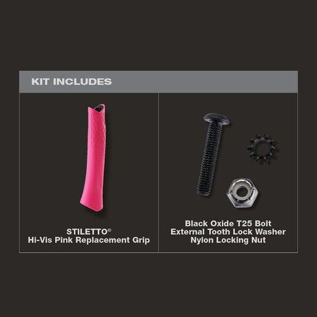 Replacement Grip Hi-Vis Pink TBRG-P