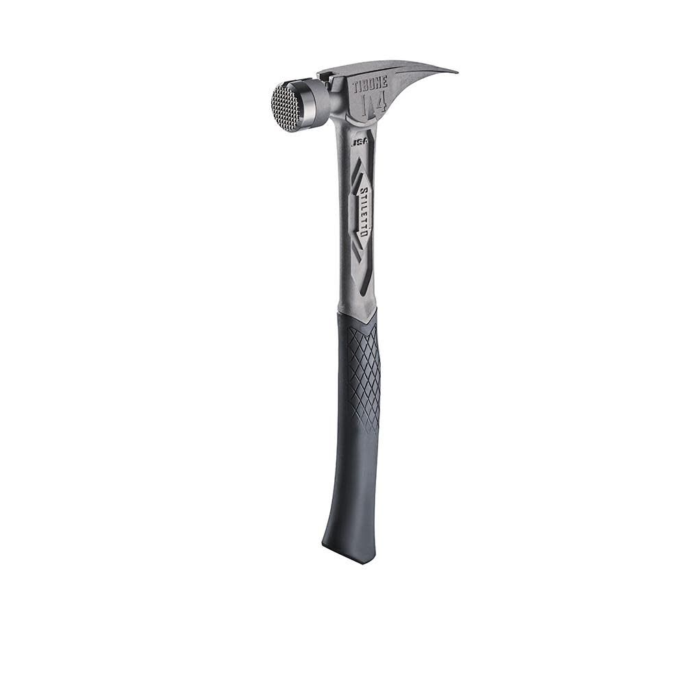 TIBONE 14oz Milled/Curved Titanium Framing Hammer TIB14RMC