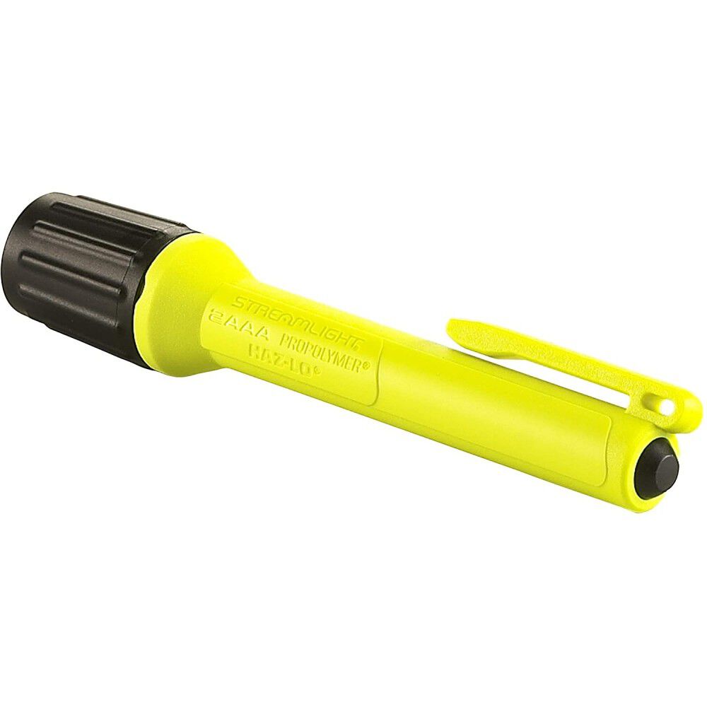 2AAA ProPolymer Haz-Lo Yellow LED Flashlight 66505