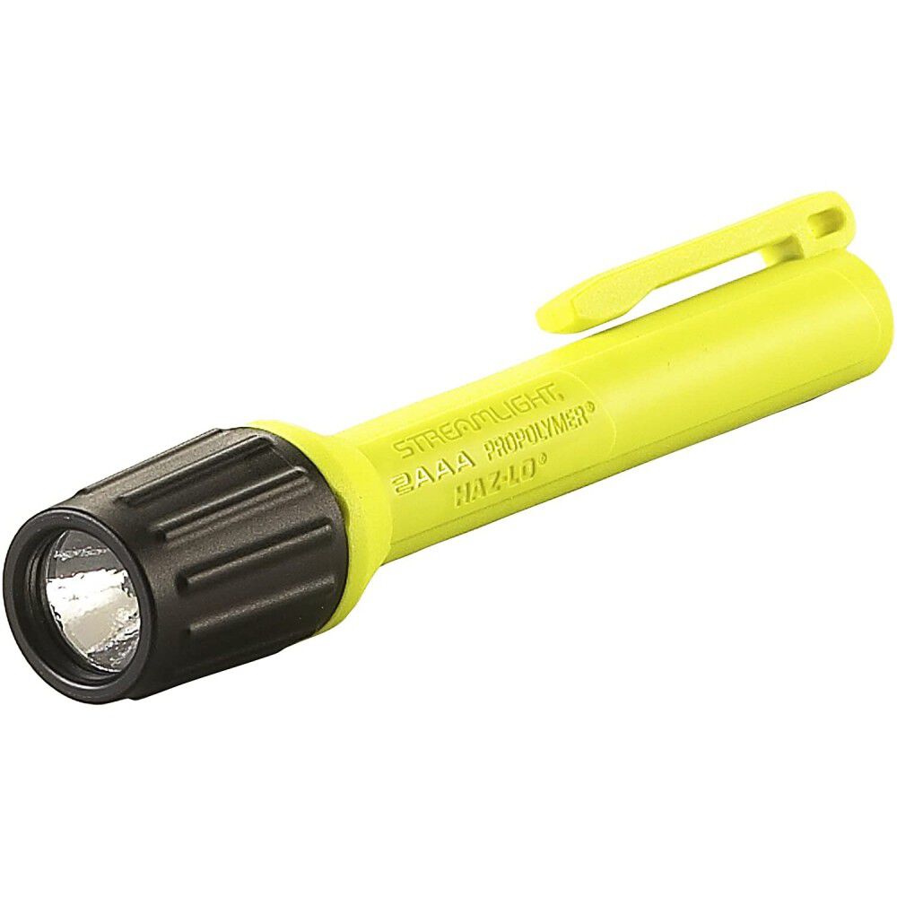 2AAA ProPolymer Haz-Lo Yellow LED Flashlight 66505