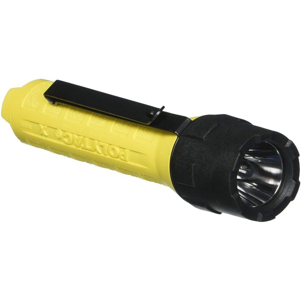 PolyTac X Flashlight USB Yellow Tactical Handheld 88611