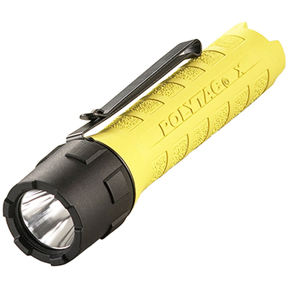 PolyTac X Flashlight USB Yellow Tactical Handheld 88611