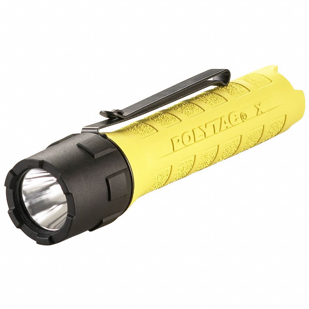 PolyTac X USB Yellow Tactical Handheld Flashlight 88614