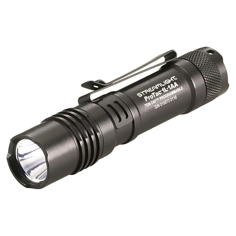 ProTac 1L-1AA Black Dual Fuel Flashlight 88061