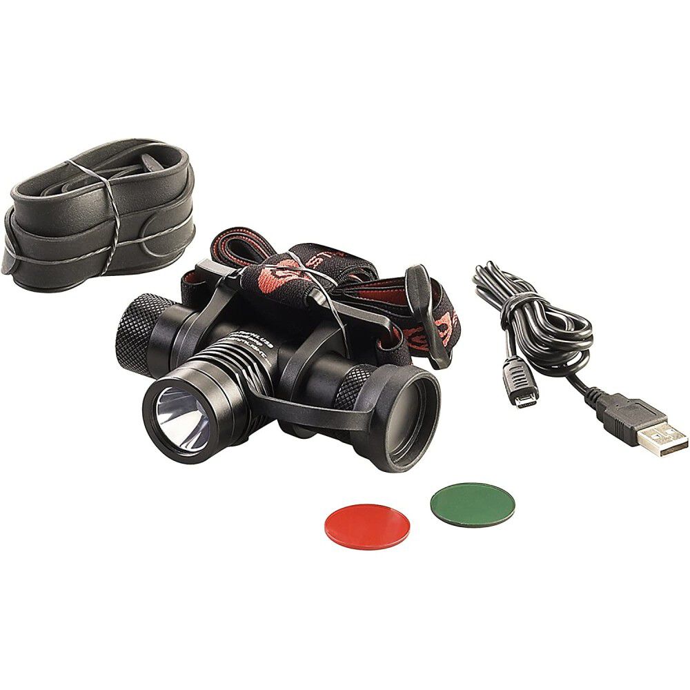 ProTac HL Black USB Rechargeable Tactical Headlamp 61305