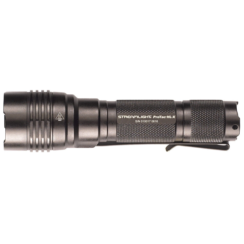 ProTac HL-X USB Black Multi-Fuel Tactical Flashlight 88085