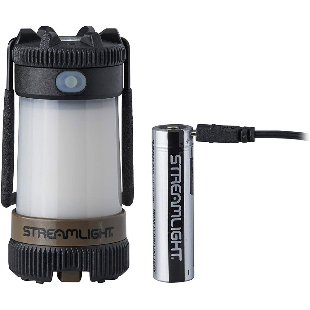 Siege X USB Rechargeable Coyote Small Outdoor Lantern 44956