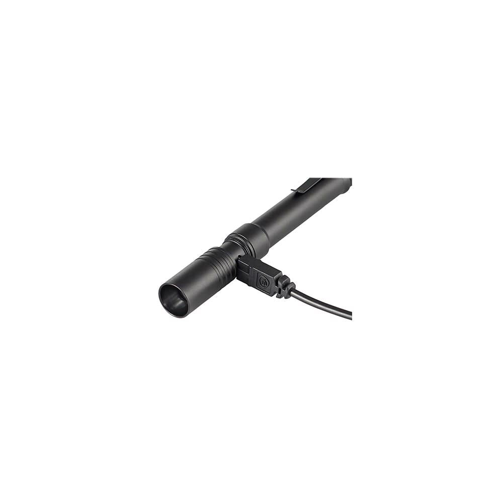 Stylus Pro Black USB Rechargeable LED Penlight 66134