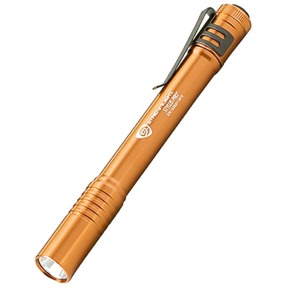 Stylus Pro Penlight AAA Battery Powered LED Orange 66128