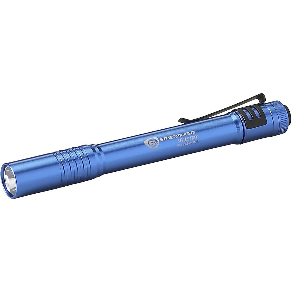 Stylus Pro Penlight Blue AAA Battery Powered LED 66122