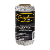 #18 Construction Replacement Roll Braided Black/White 250 ft 35190