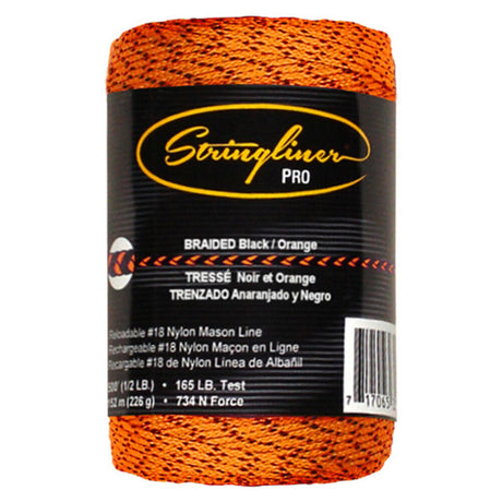 #27 Construction Replacement Roll Braided Black/Orange 320 ft 35496