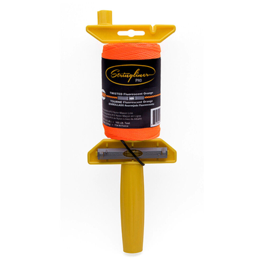 LevelWiz Reel 540 ft Twisted Fluorescent Orange 24406