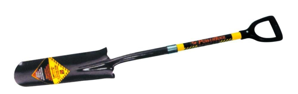 Drain Spade Yellow Fiberglass Handle D-Grip 49559