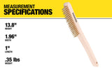 BWB Brass Wire Brush 781632