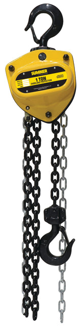 Chain Hoist 1 Ton with 20' Chain Fall and Overload Protection 787450