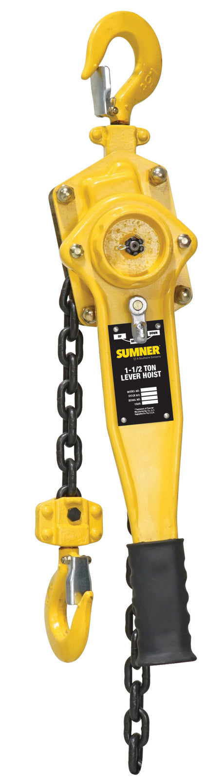 Lever Hoist 1 1/2 Ton with 10' Chain Fall 787547