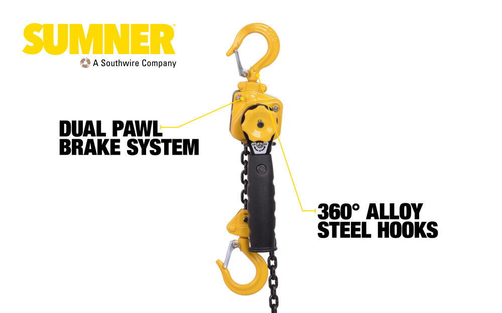 Lever Hoist 1/4 Ton with 5' Chain Fall 787536