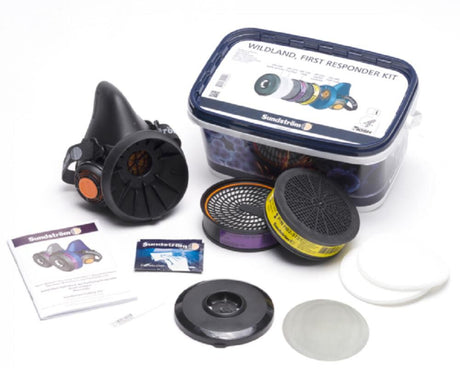 SR 100 Air Purifying Respirator Wildland Fire Kit - L/XL H05-6121L