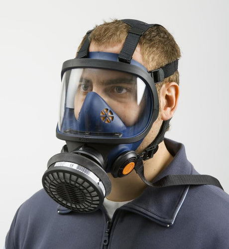 Safety SR 200 Full Face Mask Glass Visor H01-1321