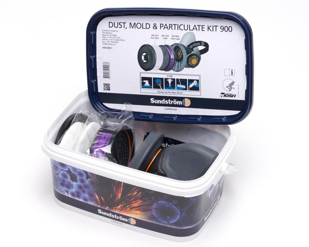 SR900 Air Purifying Respirator Dust Mold & Particulate Kit - S H05-8921S